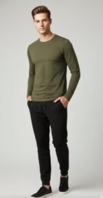 Camiseta Manga Longa em Cotton – Conforto e Versatilidade no Dia a Dia - Imagem 2