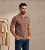 Polo Masculina em Malha Cotton com Zíper - Imagem 7