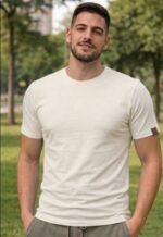 CAMISETA BASICA ALGODÃO COM ELASTANO - Imagem 6