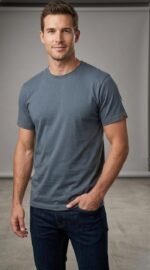CAMISETA BASICA ALGODÃO COM ELASTANO - Imagem 8