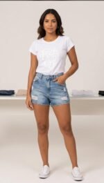 Baby Look Feminina em Malha Cotton - Imagem 3