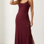 Vestido Longo de Moletinho com Elastano
