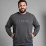 Blusa de Moletom Careca com Bolso