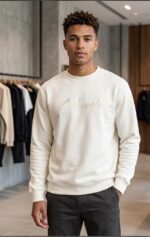 Blusa de Moletom Careca Bordado - Imagem 2